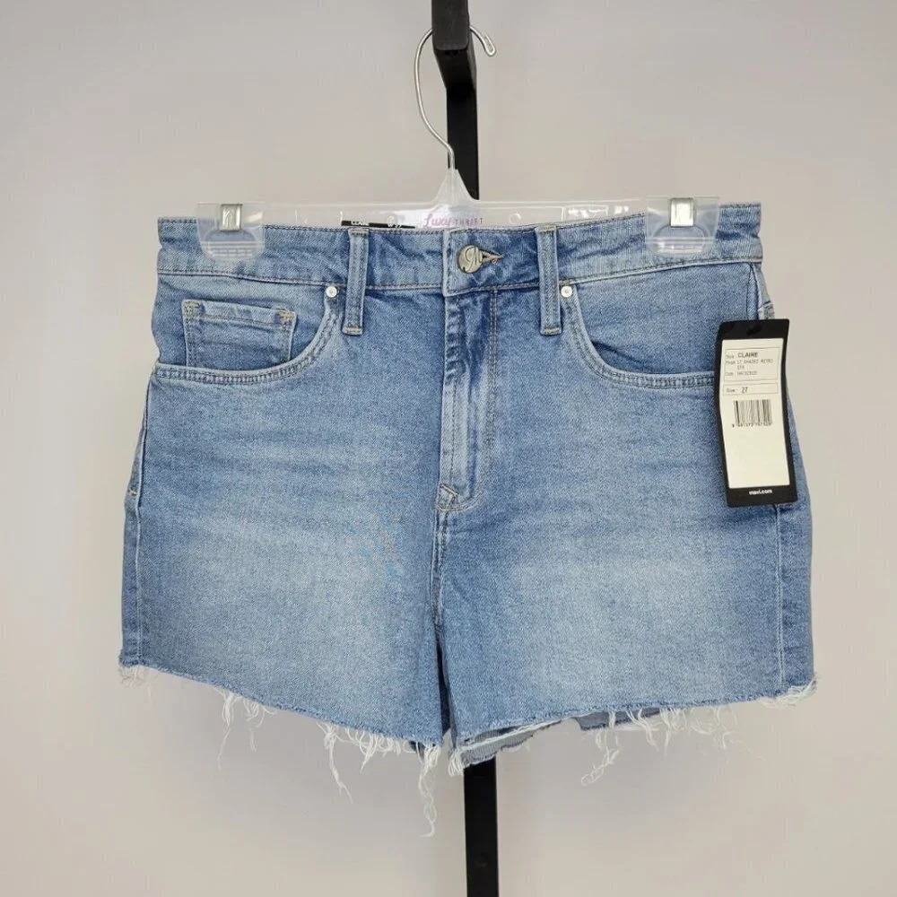 Mavi Claire High Rise Shorts